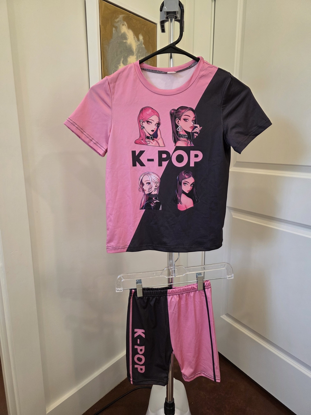 NEW Shein K-pop Demon Hunters Set 7Y